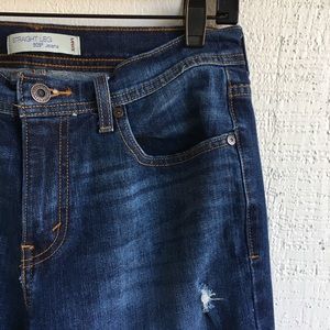 Levi’s 505 straight leg jeans size 8L EUC